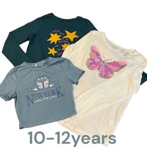 🟢 BUNDLE SALE 2 for $20 - 10-12 years Girls bundle - NEW
